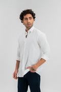 White -  100% Pure Linen Shirt