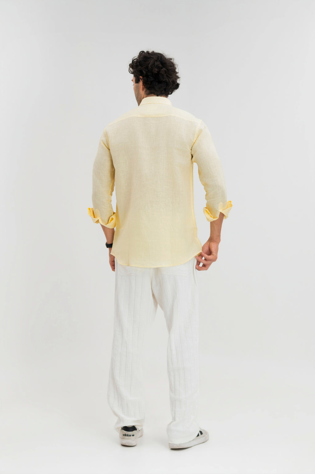 Butter Yellow - 100% Pure Linen Shirt