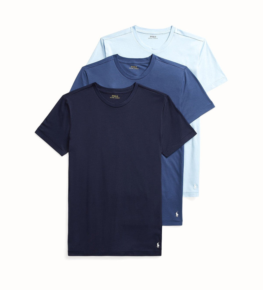 Men’s Navy 3-Pack Essential Tees